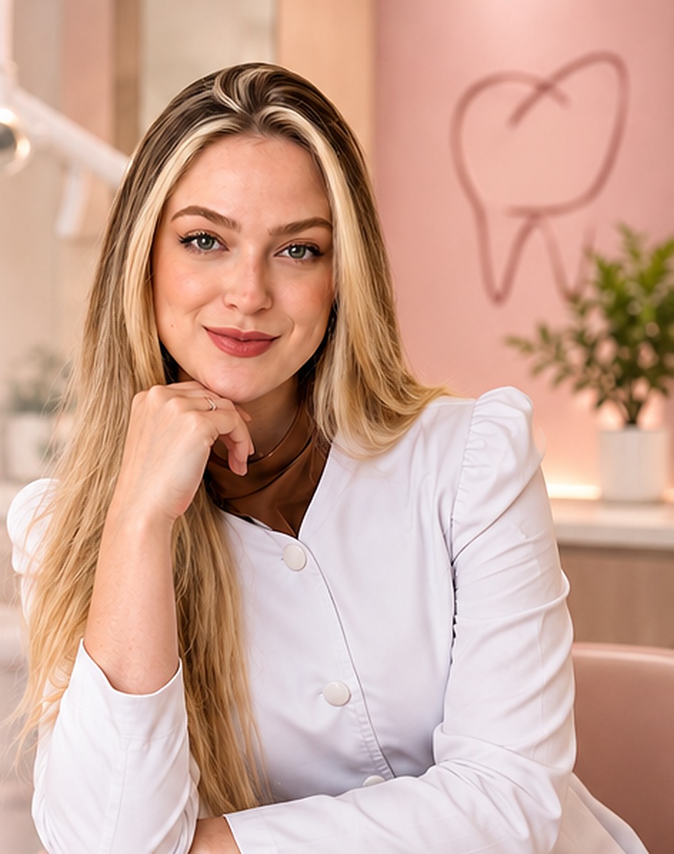 Dra. Letícia Teio, cirurgiã-dentista
